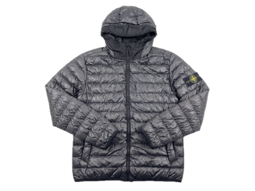 Chaqueta de Plumón Ligero Stone Island con Capucha