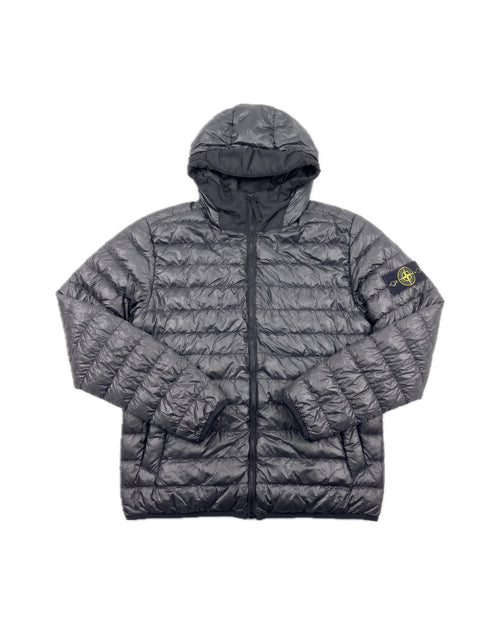 Chaqueta de Plumón Ligero Stone Island con Capucha